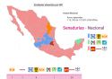 Guinda, el mapa pol&iacute;tico mexicano; consigue Morena carro completo; las coaliciones, de poca ayuda