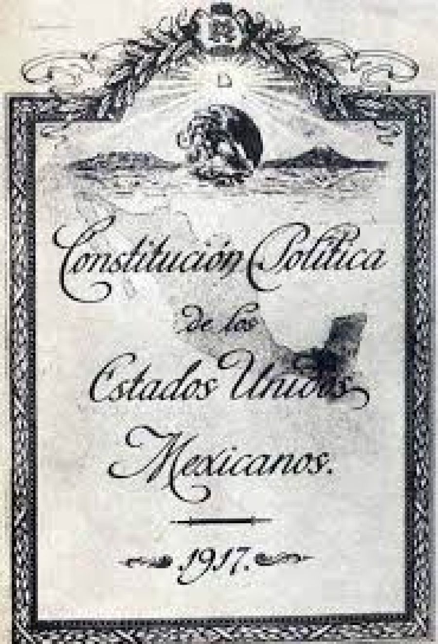 La Constituci&oacute;n de 1917